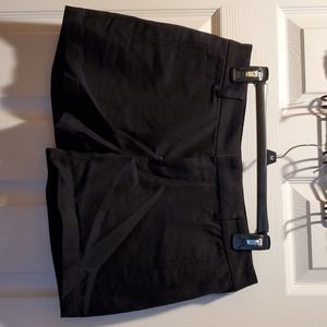 Black dress shorts